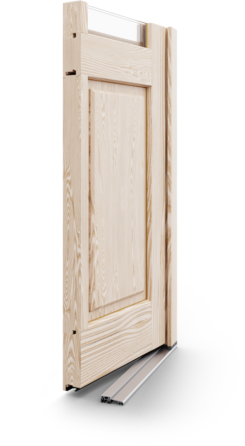 Dřevěné vstupní dveře - Dřevěné dveře jsou vyrobeny z nejlepších, speciálně vybraných materiálů.